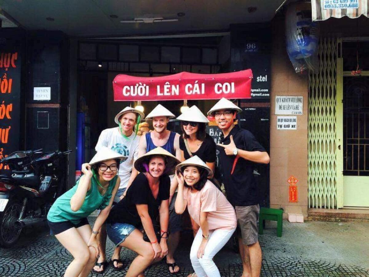 The Art - Vitamin Smiles Hostel Ho Chi Minh-Byen Eksteriør billede